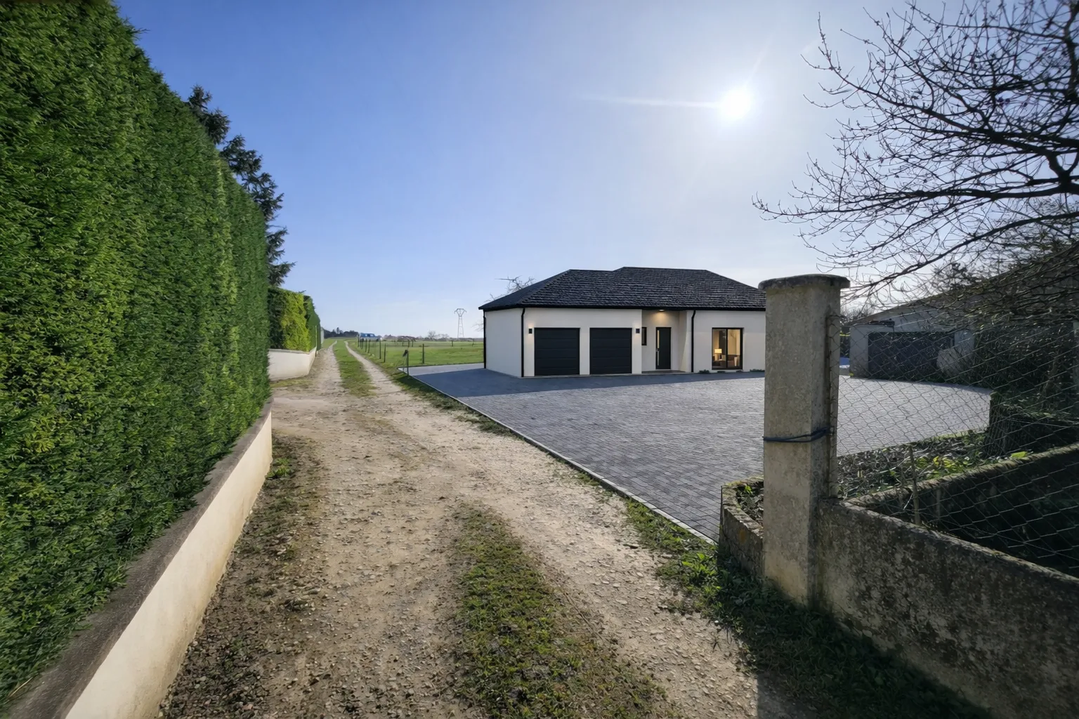 Rendu photoréaliste d'une maison individuelle à Montlouis-sur-Loire (37), ArchiMade